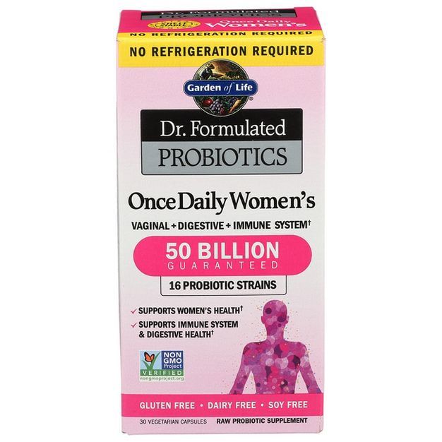 Garden of Life Probiotics Dr. Formulated Probiotics Once Daily Women's 50 Billion Cfu Capsule 30c... | Target