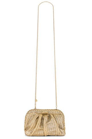 Stevie Pleated Woven Clutch
                    
                    olga berg | Revolve Clothing (Global)
