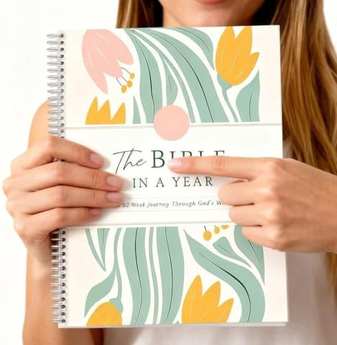 HLPFA The Bible in a Year A 52-Week Study for Women, 8.27 * 5.83 inch 52-Week Bible Study Plan, A... | Amazon (US)