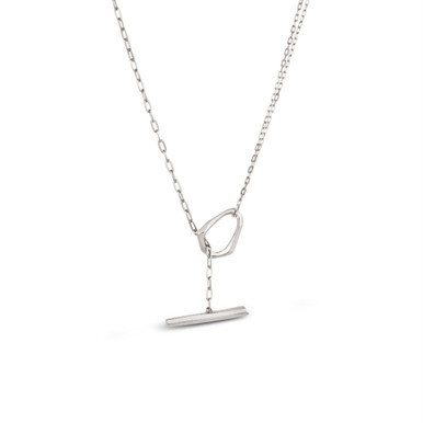 Thalassa faceted medium t-bar lariat | Harvey Nichols