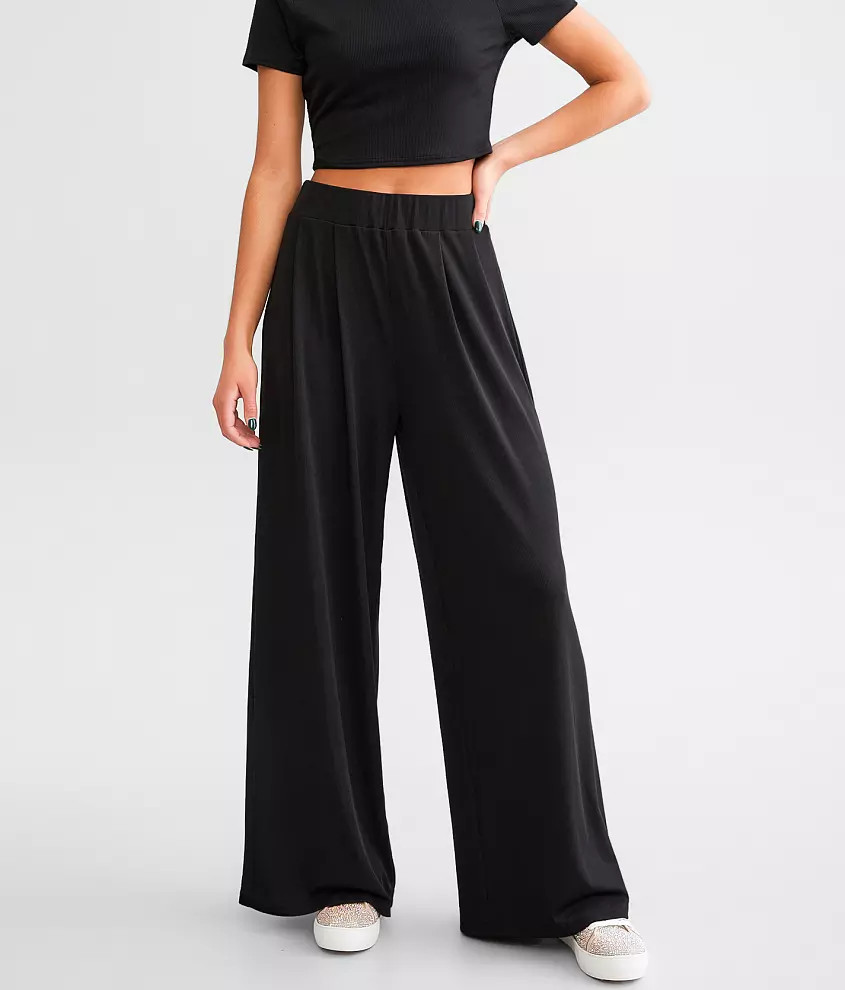 Wide Leg Pant | Buckle