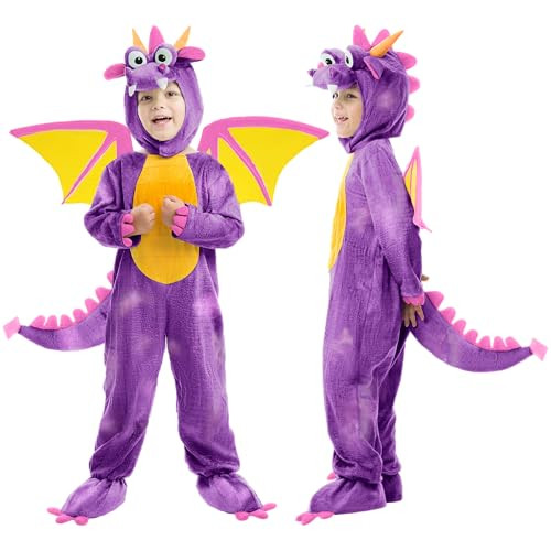 Spooktacular Creations Toddler Dinosaur Costume, Dragon Costume with Tail Wings for Baby, Kids Ha... | Amazon (US)