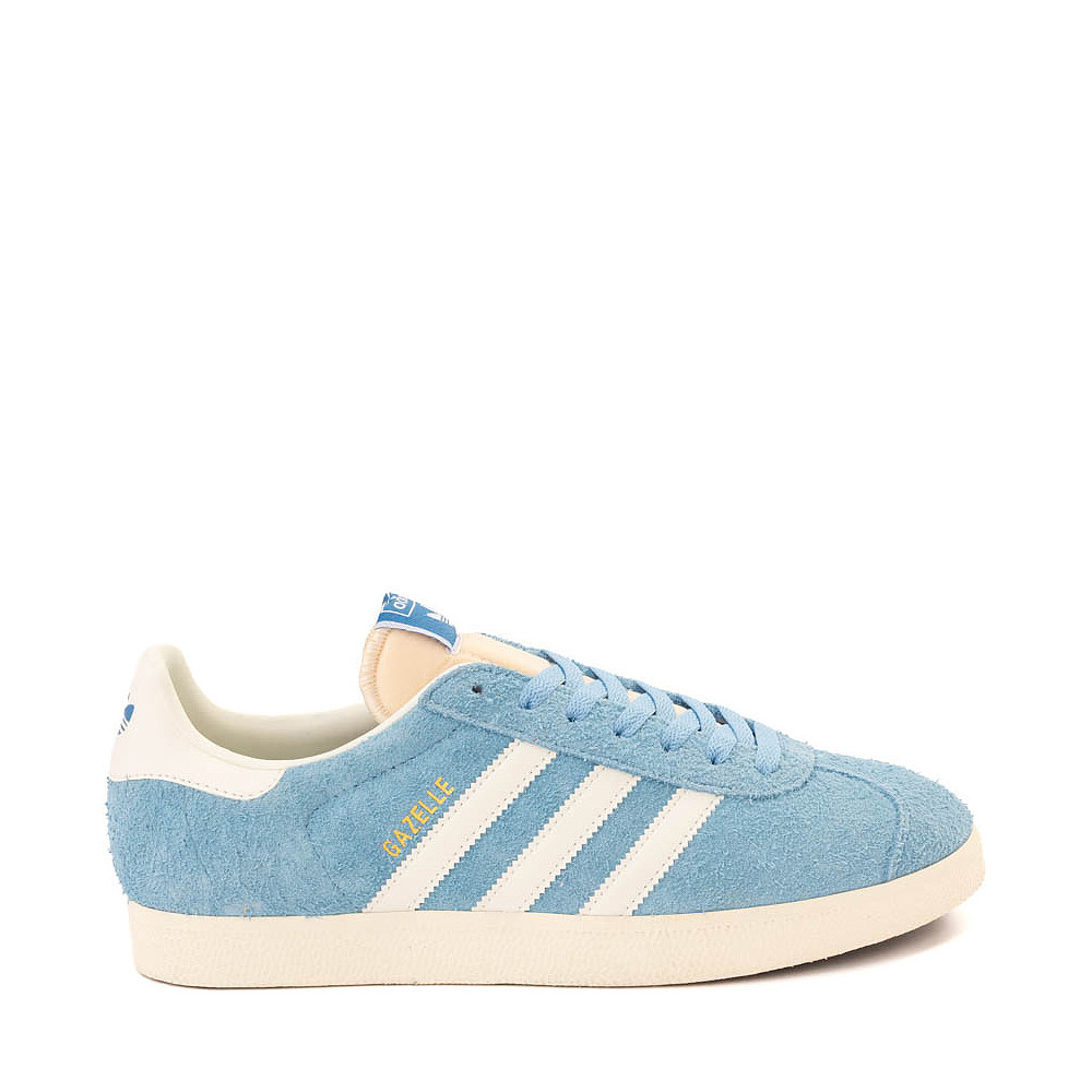 Mens adidas Gazelle Athletic Shoe - Light Blue / Off White / Cream White | Journeys
