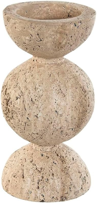 Home ESPRIT Photophore Beige magnésium 12 x 12 x 24 cm | Amazon (FR)