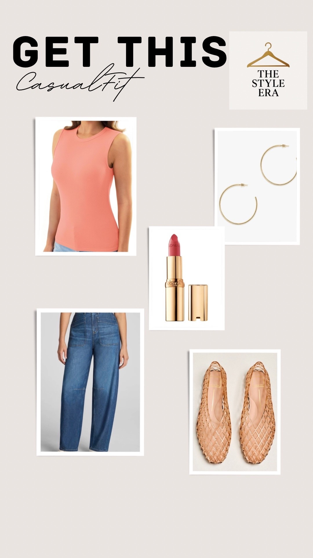 I got a medium for the tank, small tall for jeans. Lip color is 254 Everbloom

#LTKTall #LTKOver40 #LTKmomlife