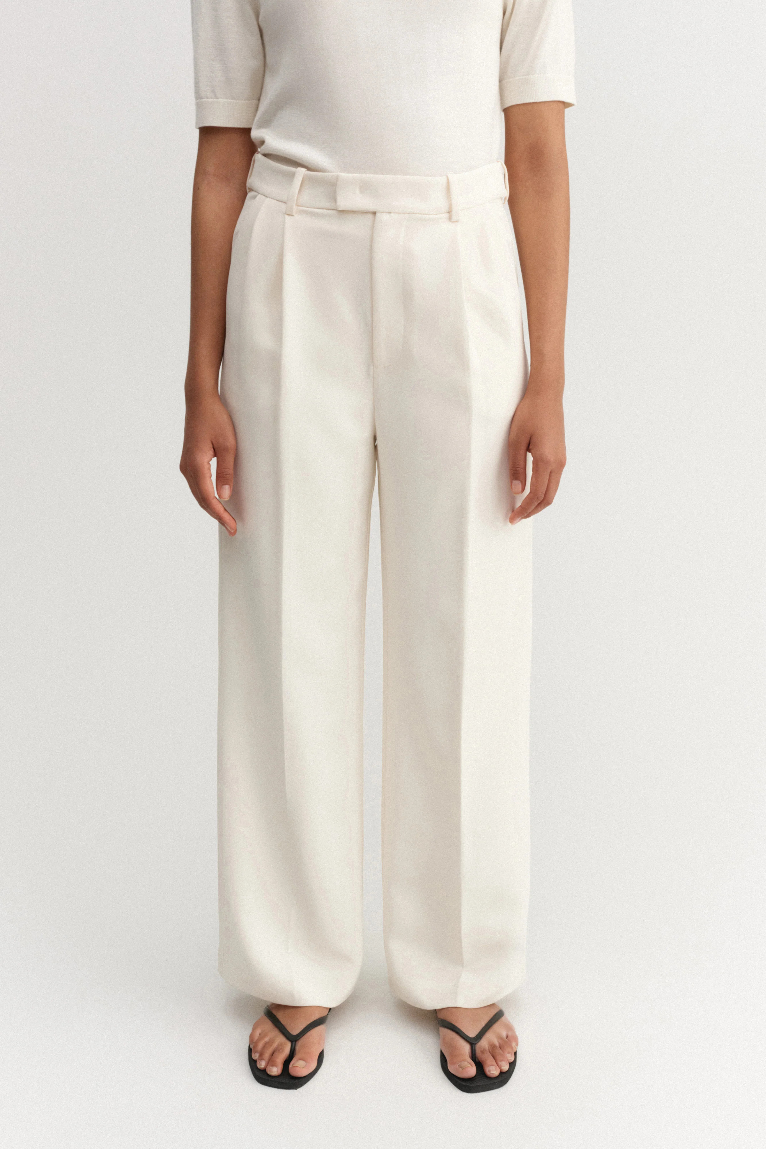 Bella Trousers, cream | Almada Label