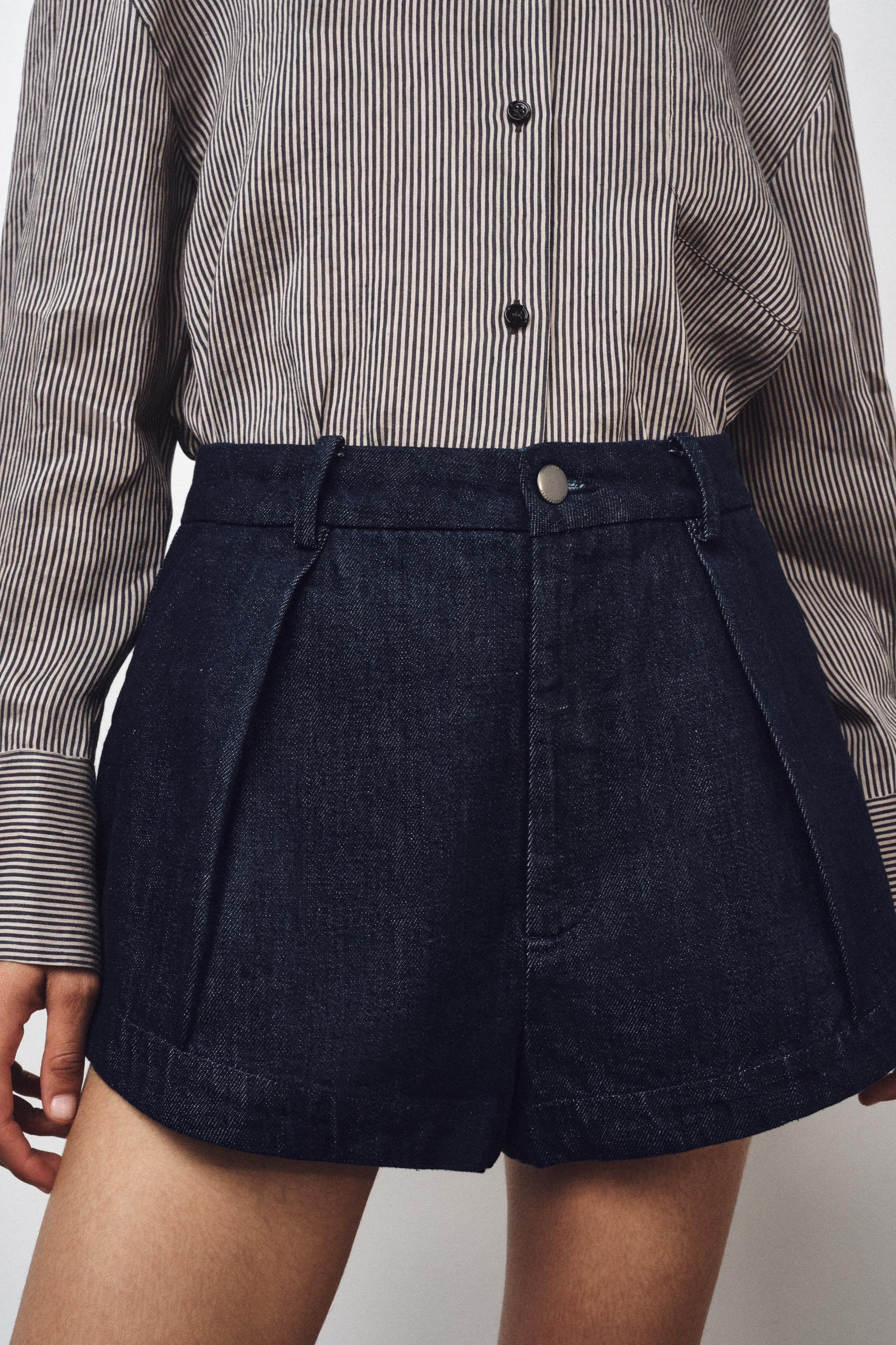ZW COLLECTION DENIM SHORTS | Zara US