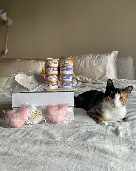 Thankful for our friends at Fancy Feast for this welcome gift 💝 love being a cat mom to my sweet Cali girl 🐈 I usually get her food at @petco or @target 🎀

#LTKxTarget #LTKfamily #LTKhome