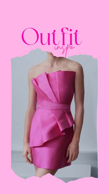 Barbiecore Trend | Mango Pink Pleated Dress | Special Occasion | Date Night | Wedding Guest Outfit Ideas

#LTKstyletip
