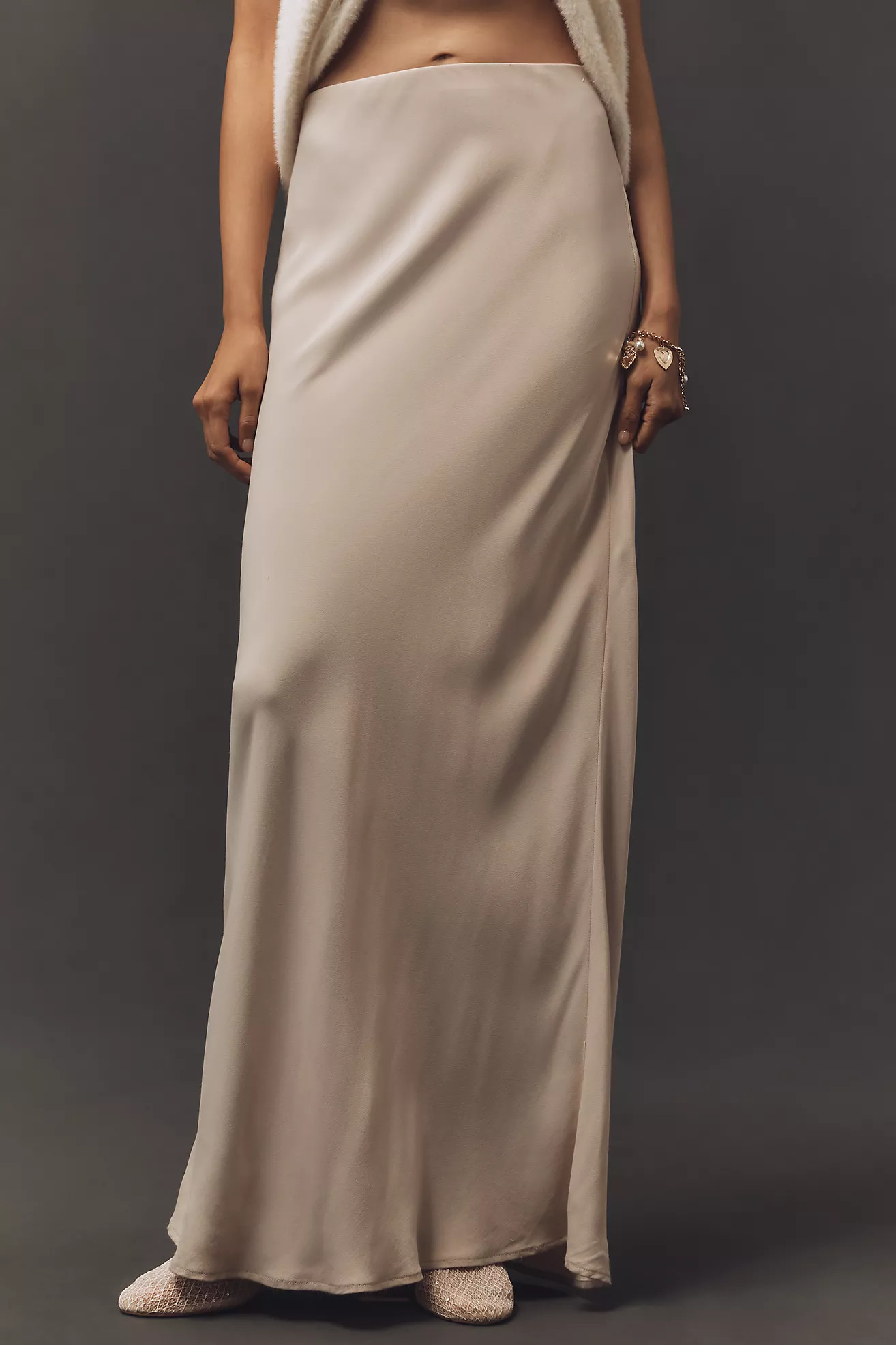 The Tilda Maxi Slip Skirt | Anthropologie (US)