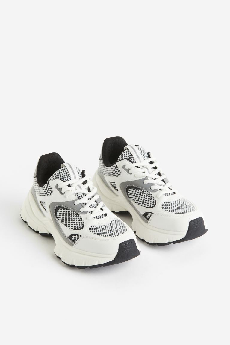 Chunky Sneakers - White - Ladies | H&M US | H&M (US + CA)