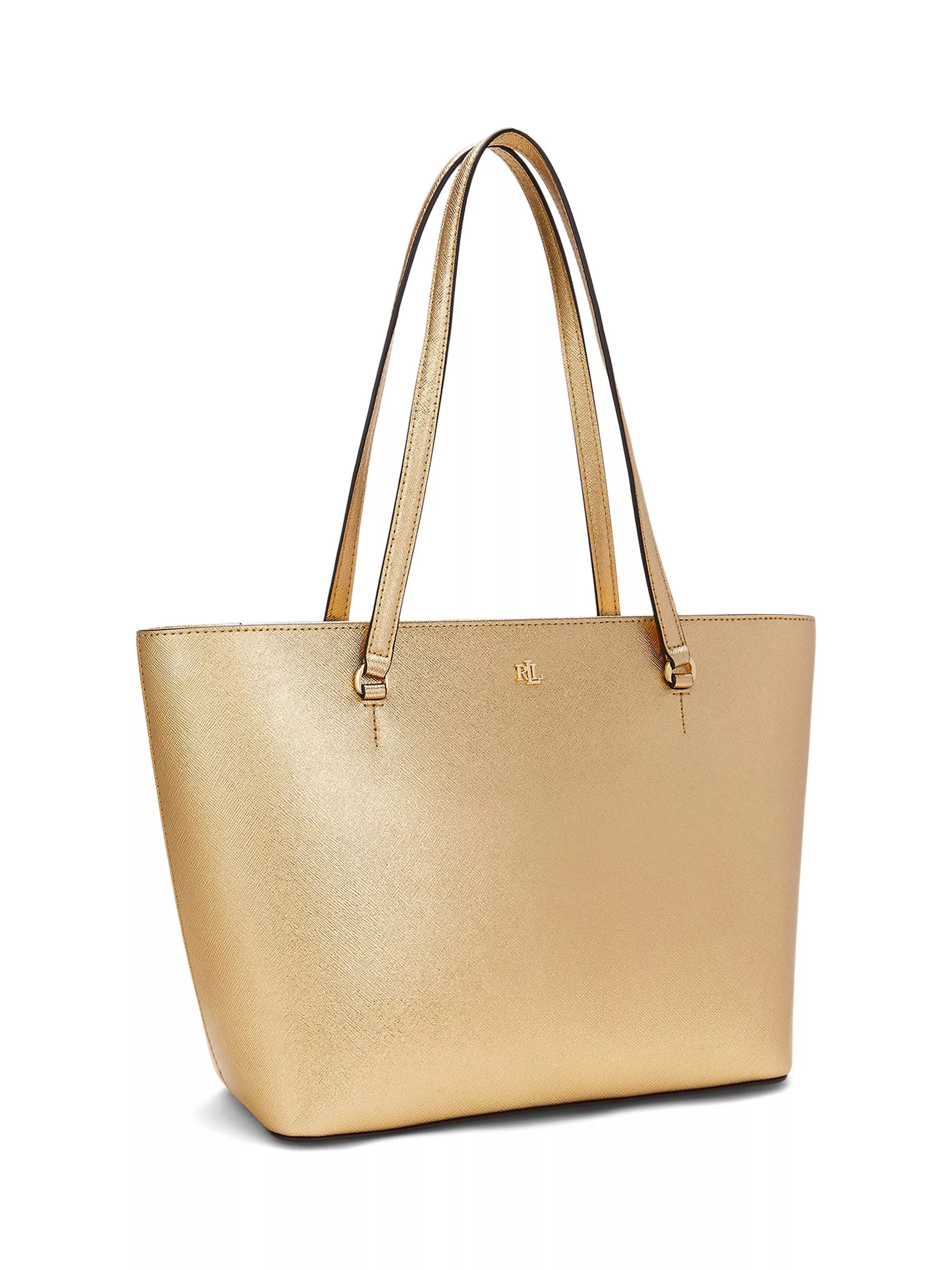 Ralph LaurenLauren Ralph Lauren Karly Crosshatch Leather Medium Tote Bag | John Lewis (UK)