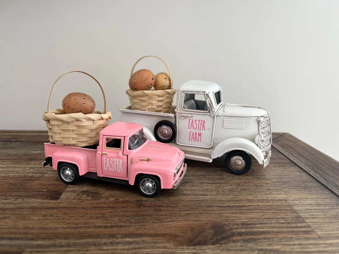 Easter Decor - Easter Tiered Tray Decor - Easter Decor - Easter - Vintage Easter Decor - Tiered T... | Etsy (US)