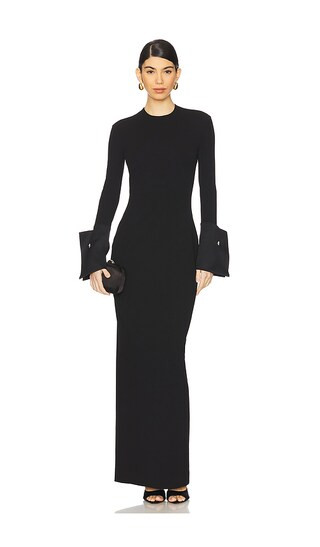 Chloe Maxi Dress in Black | Revolve Clothing (Global)