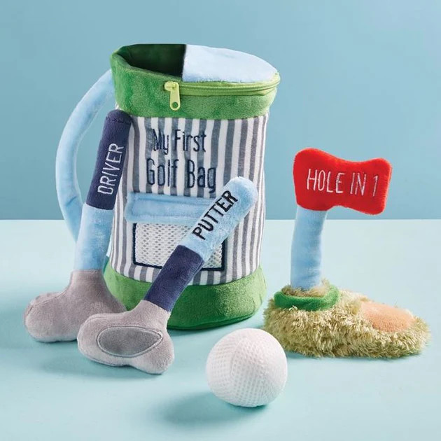 My Golf Bag Plush Set | Classic Whimsy