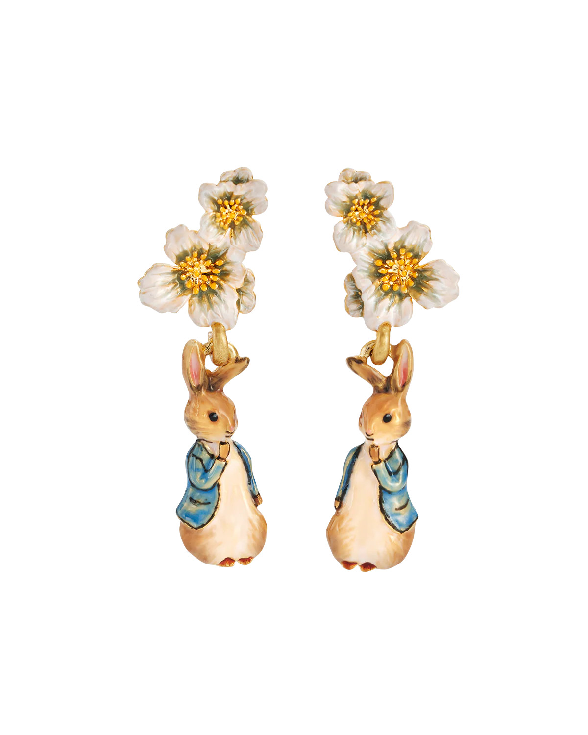 Floral Drop Earrings | Fable England