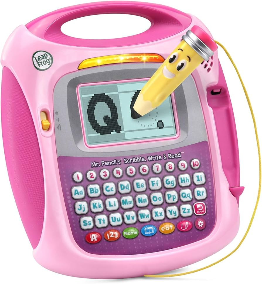 LeapFrog Mr Pencil's Scribble, Write and Read, Pink | Amazon (US)