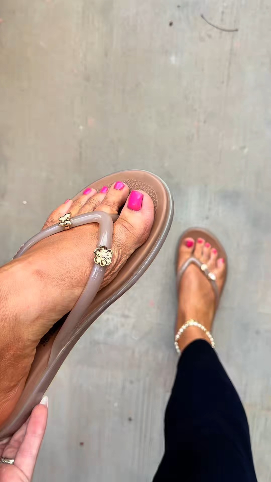 Crocs jelly flip flops are back but they always go quick!! #crocs #crocssandals #crocsmiami #crocsflipflops #jellycrocs  #ad 

 #LTKootd #LTKSwim #LTKTravel