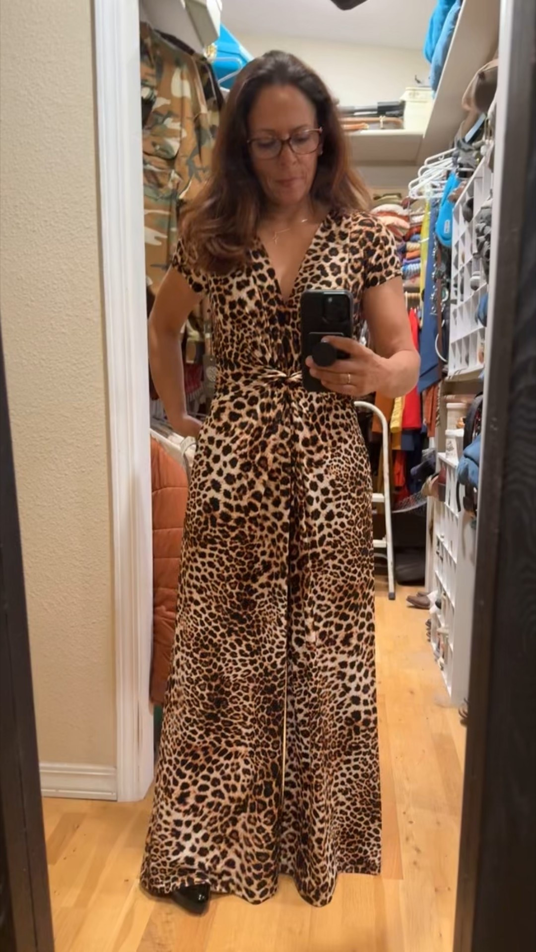 Try on the petite V-neck jumpsuit with me! I ordered this to wear to a wedding this fall. I think it’s a keeper!

#LTKWedding #LTKPetite #LTKOver40