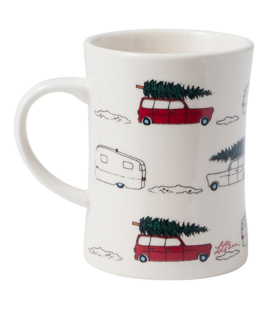 Holiday L.L.Bean Car with Tree Diner Mug | L.L. Bean