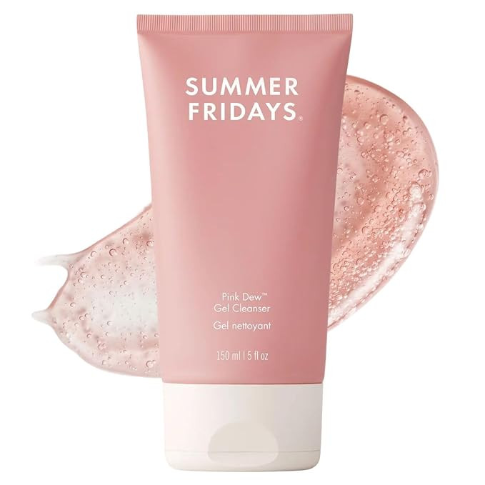 Summer Fridays Pink Dew Gel Facial Cleanser (5 Oz) | Amazon (US)
