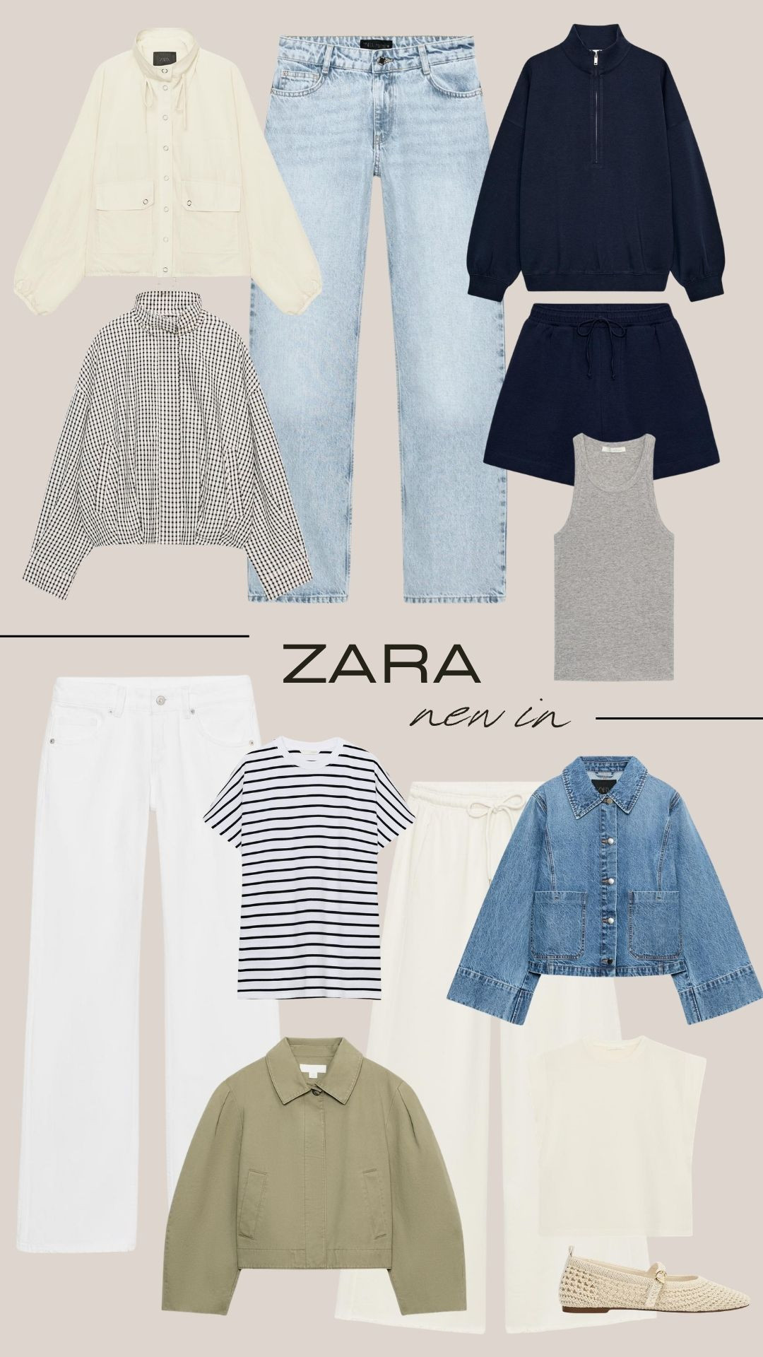 Zara New in! 🤍

Spring Style, Spring Fashion, Spring Outfit, Casual Style, Jeans, Spring Jacket, Denim Jacket, Co-ord, Loungewear, Striped T-shirt, Check Jacket  

 #LTKuk #LTKspring #LTKeurope