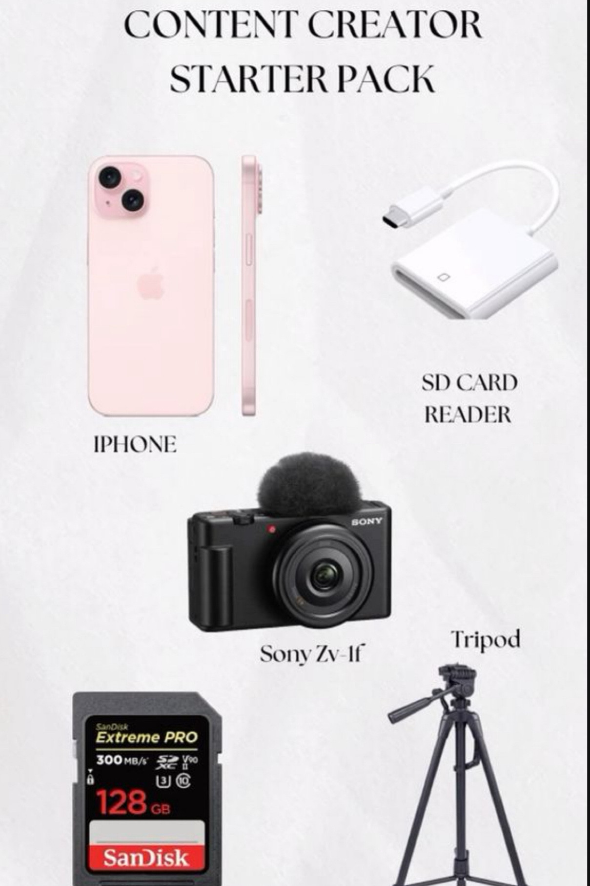 Content Creator Must have 

#LTKU #LTKHoliday #LTKWatchNow