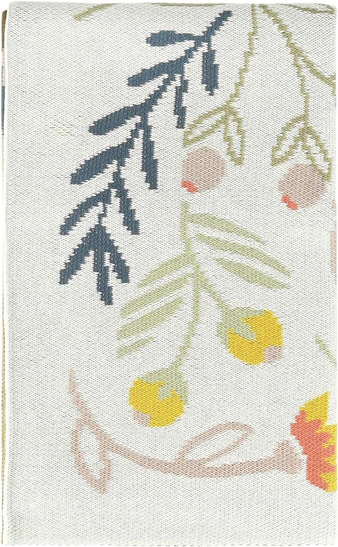 Creative Co-Op 40" L x 32" W Cotton Knit Baby Bee Blanket, Multicolor | Amazon (US)