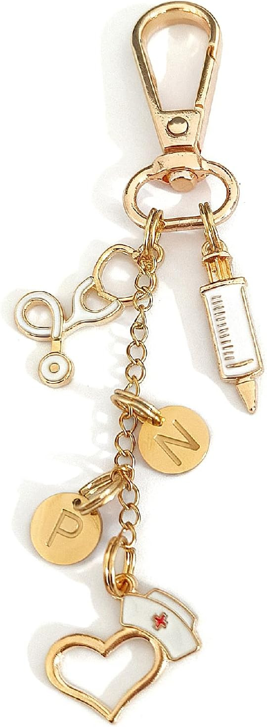 NP Keychain Nurse Practitioner Gifts For Women Girls Christmas Np Week Medical Graduation Keyring... | Amazon (US)
