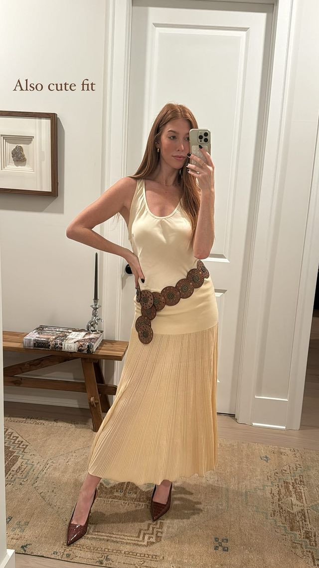 Full outfit is from Revolve! This belt is such nice quality 

 #LTKSaleAlert #LTKStyleTip #LTKShoeCrush