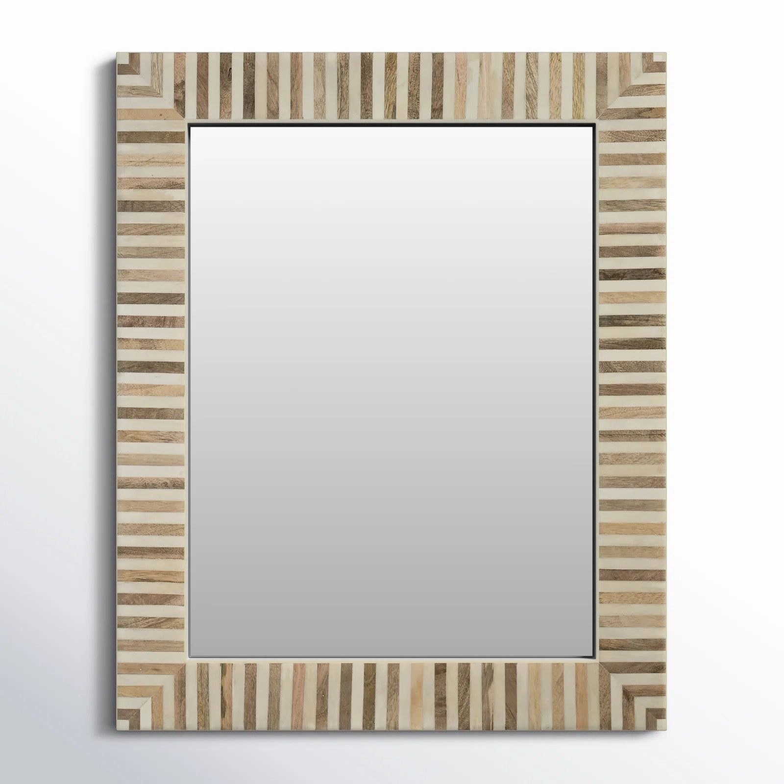 Demson Bone Rectangle Mirror | Wayfair North America