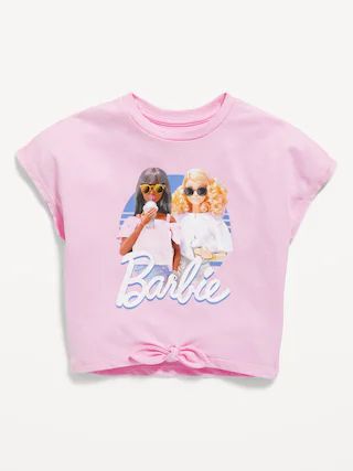 Barbie™ Graphic Tie-Knot T-Shirt for Toddler Girls | Old Navy (US)