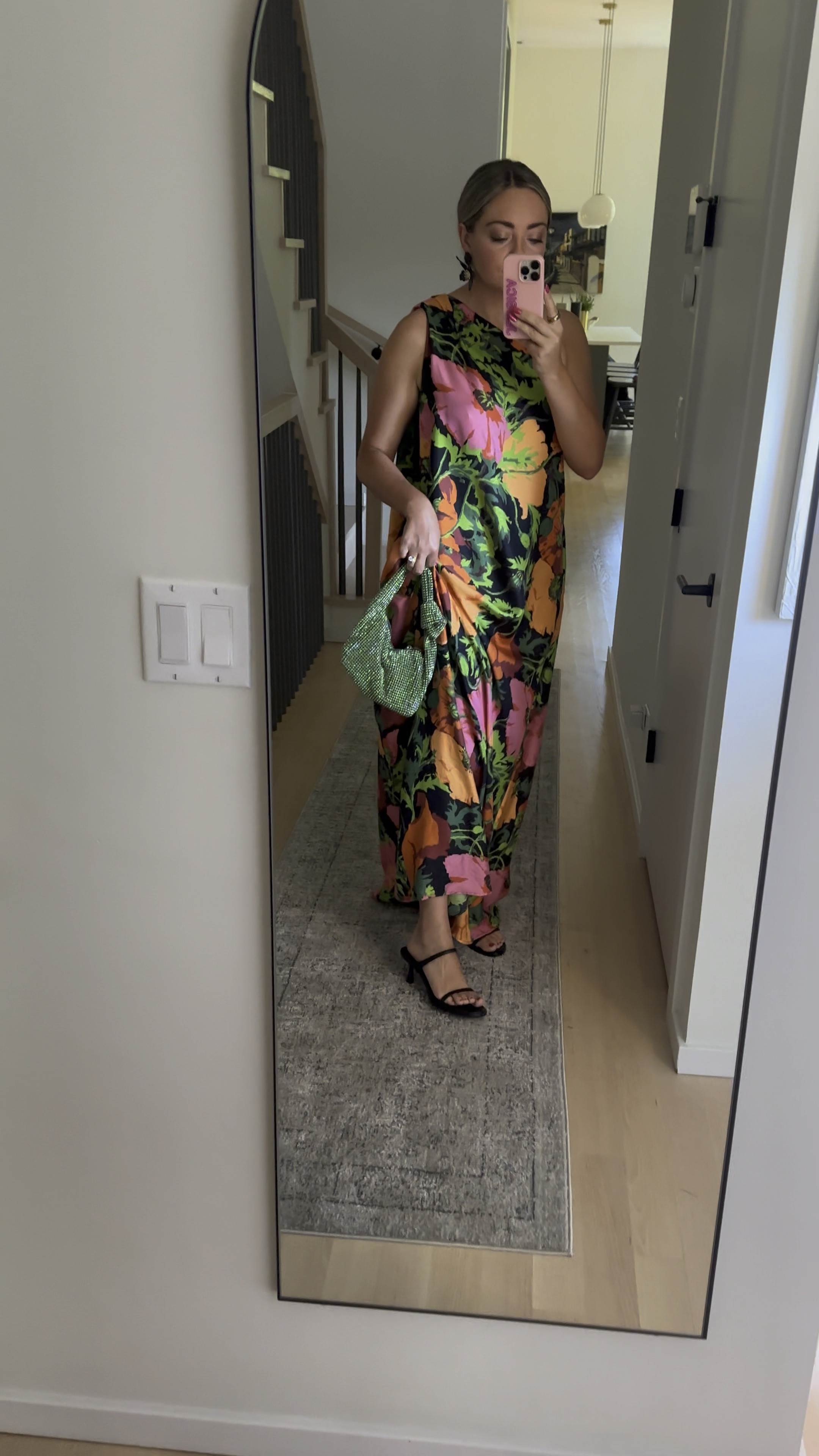 Black Tie Summer Wedding Guest Dress

I’m wearing the Small in this Italian silk floral gown! I’d recommend sizing down. I linked it at full price, on sale, and even in new-condition on TheRealReal. 

My flower earrings and sparkly knot bag are both affordable Amazon finds under $30! 

These strappy low sandals are true to size. If you shop them on Marc Fisher, use my code JSTURDY20 to save. 

#LTKVideo #LTKWedding #LTKSeasonal