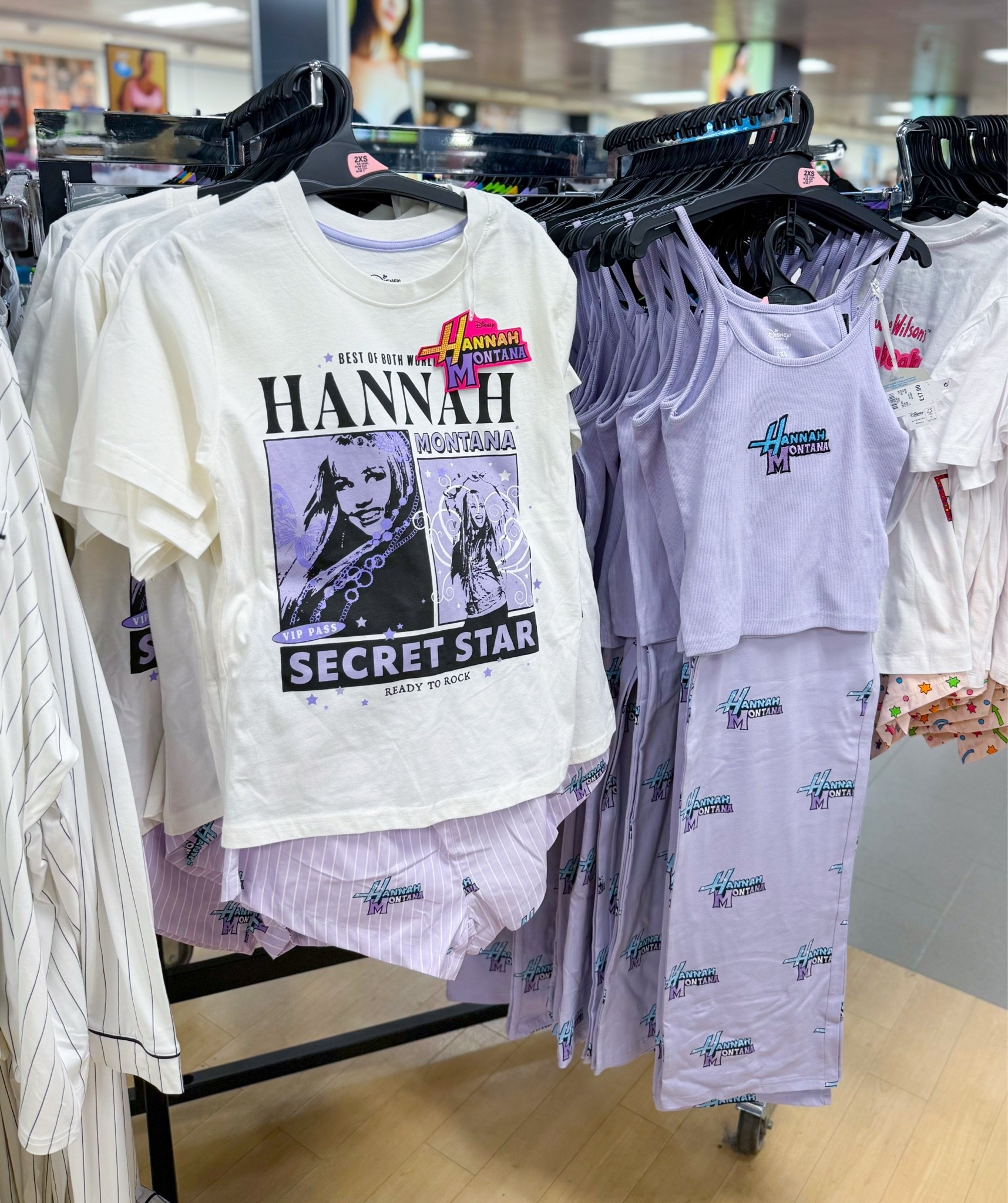 New Hannah Montana pyjamas in Primark 👏🏻💜🎶