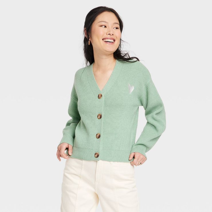 Women's Button-Front Cardigan - A New Day™ | Target