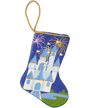 Bauble Stockings Celebration Castle Needlepoint Stocking | Dillard's | Dillard's