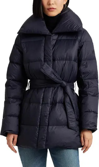 Belted Down Puffer Jacket | Nordstrom