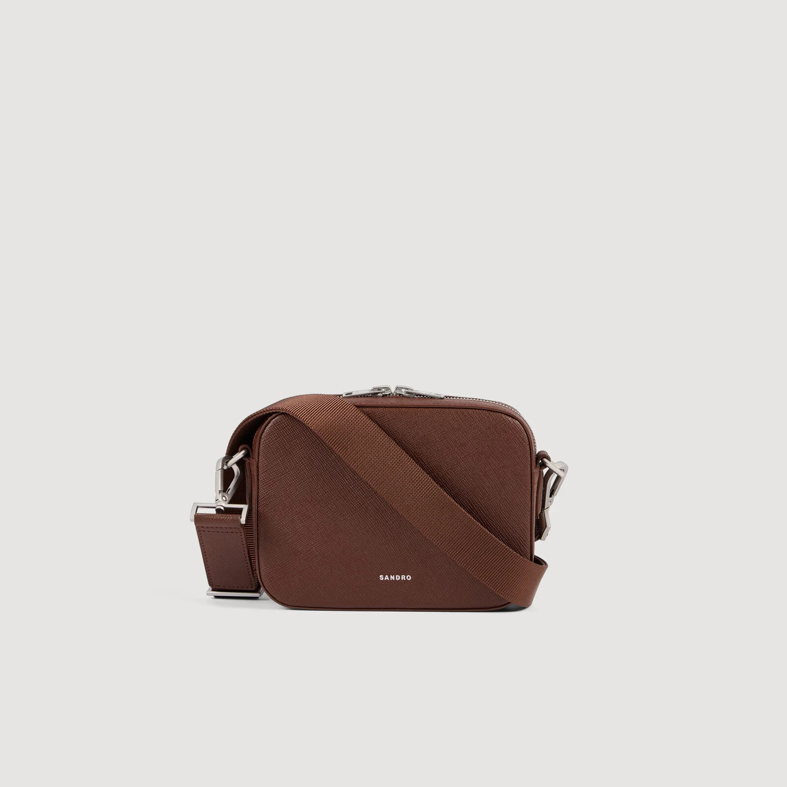 Small reconstituted leather bag | Sandro US | Sandro-Paris US