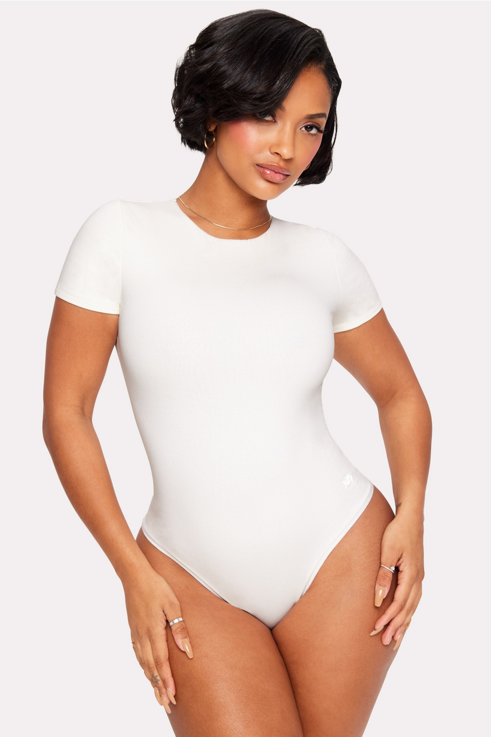 Soft Snug Cotton Short Sleeve Brief Bodysuit | Fabletics - North America