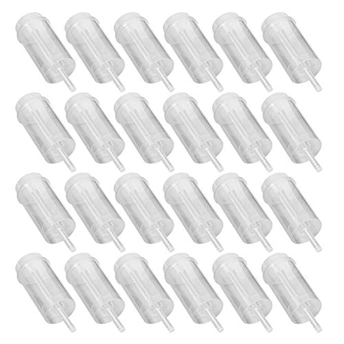 ASIBT Round Shape Clear Push-Up Cake Pop Shooter (Push Pops) Plastic Containers with Lids, Base & St | Amazon (US)