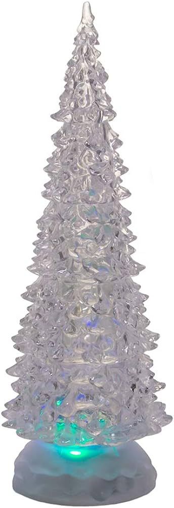 Kurt Adler 12-1/4-Inch Battery-Operated LED Light Tree Tablepiece Home Décor | Amazon (US)