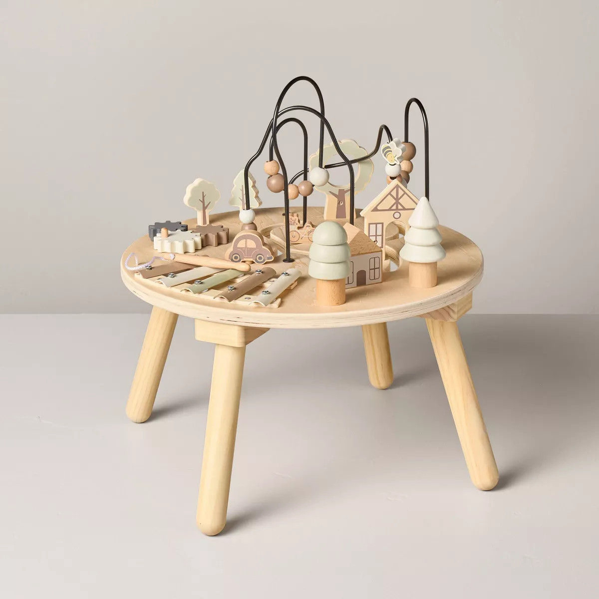 Kids' Wood Toy Activity Play Table - Hearth & Hand™ with Magnolia: Creative Thinking, Iron & Wo... | Target