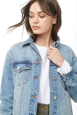Faded Denim Jacket | Forever 21 (US)