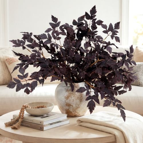 ZIFTY 6Pcs Artificial Fall Stems Eucalyptus Autumn Thanksgiving Decor | Amazon (US)