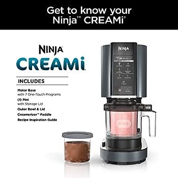 Ninja NC299AMZ CREAMi Ice Cream Maker, for Gelato, Mix-ins, Milkshakes, Sorbet, Smoothie Bowls & ... | Amazon (US)