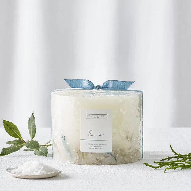 Summer Botanical Candle — Large | The White Company (UK)
