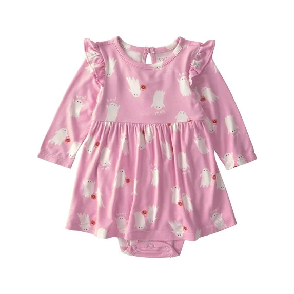 Carter's Child of Mine Baby Girl ComfySoft Dress, Sizes Preemie-12 Months | Walmart (US)