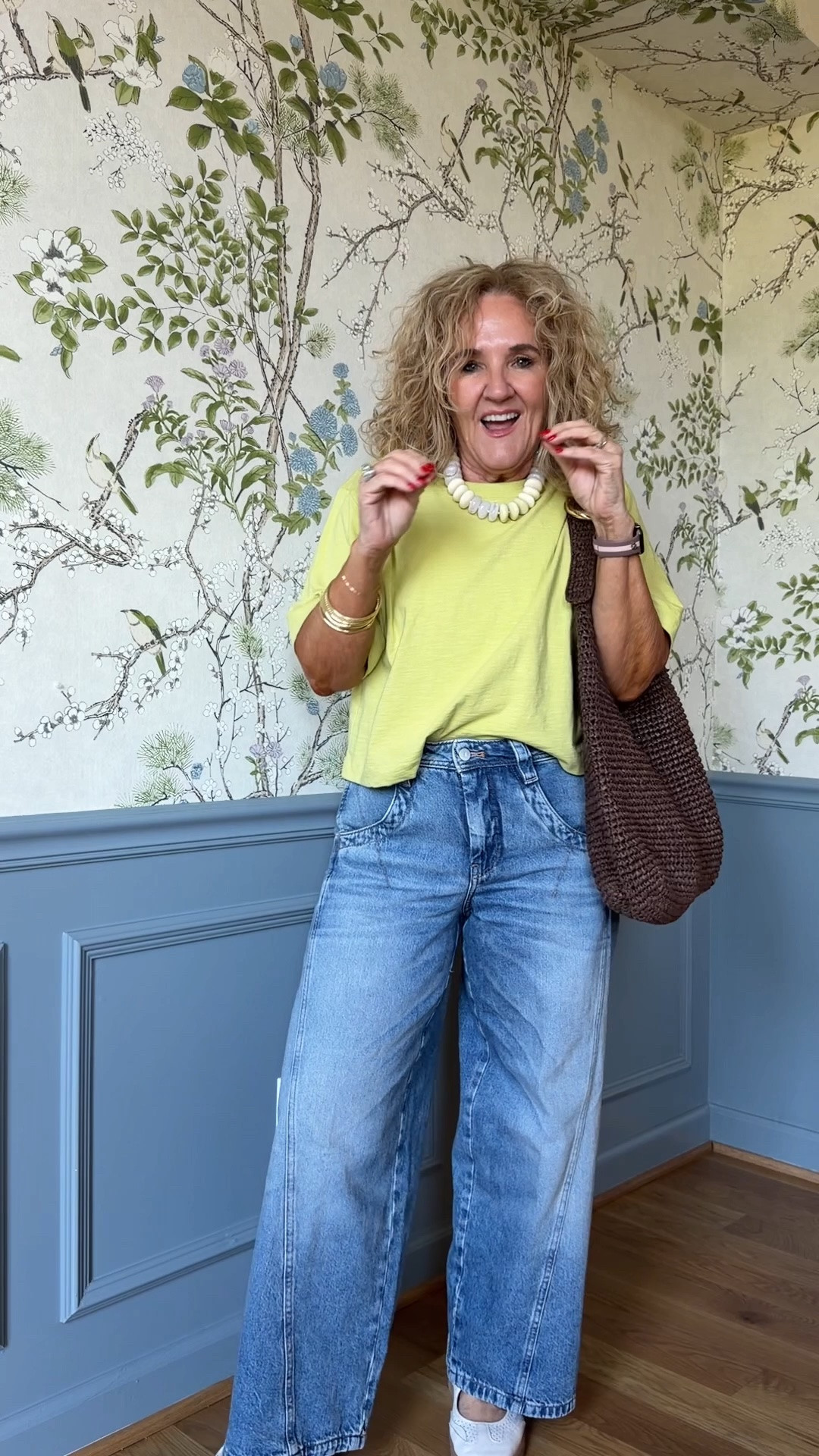 Anthropologie new arrivals 
Mabel tops small
Tees medium 
Jeans dark wash med petite 
Kenny runs small i’m wearing a 29 petite I think the 30 petite would’ve been more relaxed
Lex runs true to size 29 petite
Ellis drawstring wide leg wearing a 29 regular
Sage green Paige anessa wearing a 29 regular

#LTKOver40 #LTKSaleAlert #LTKootd