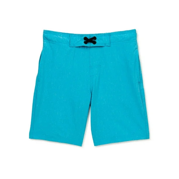 Wonder Nation Boys’ Hybrid Quick Dry Swim Trunks, UPF 50+, Sizes 4-18 & Husky - Walmart.com | Walmart (US)