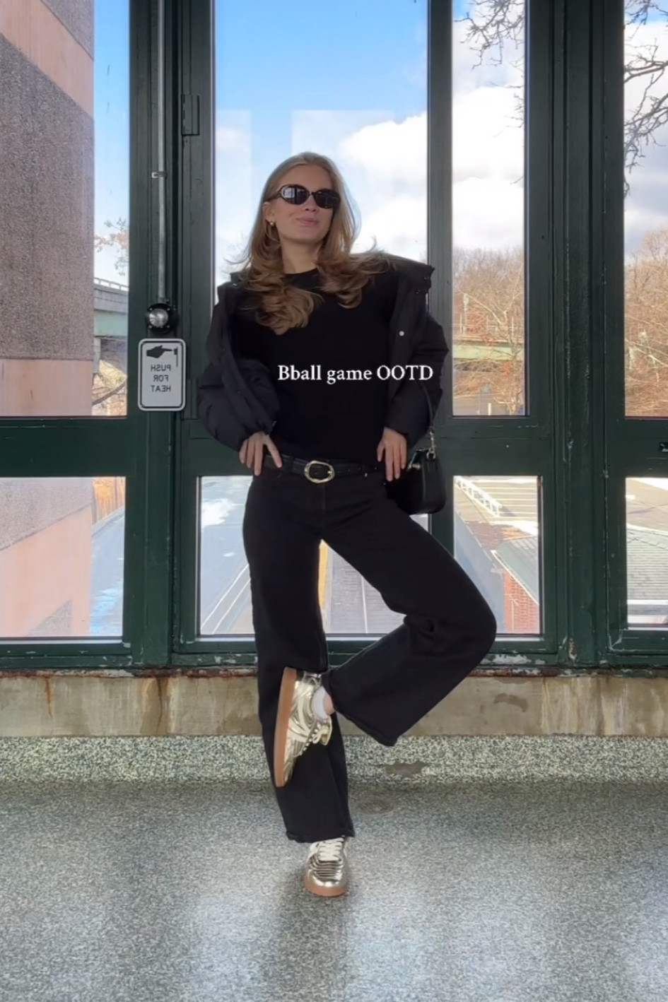 Basketball game outfit 